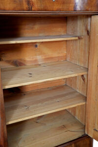 Mid 19th Century Swedish Flame Mahogany Cupboard — thumbnail 4