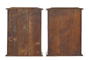 Pair of English Oak Small Cabinets Made from Hmy Osbourne — thumbnail 6