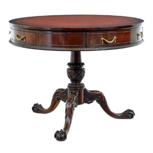 20TH CENTURY AMERICAN GRAND RAPIDS MAHOGANY CENTER TABLE