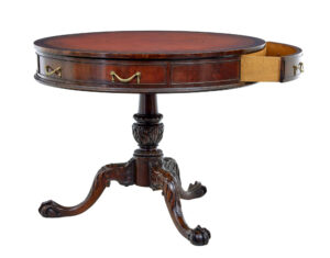 20th Century American Grand Rapids Mahogany Center Table — thumbnail 7
