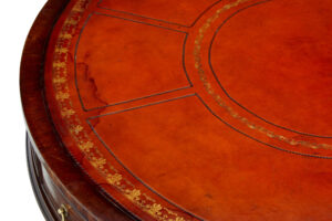 20th Century American Grand Rapids Mahogany Center Table — thumbnail 5