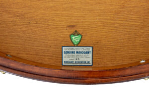 20th Century American Grand Rapids Mahogany Center Table — thumbnail 4
