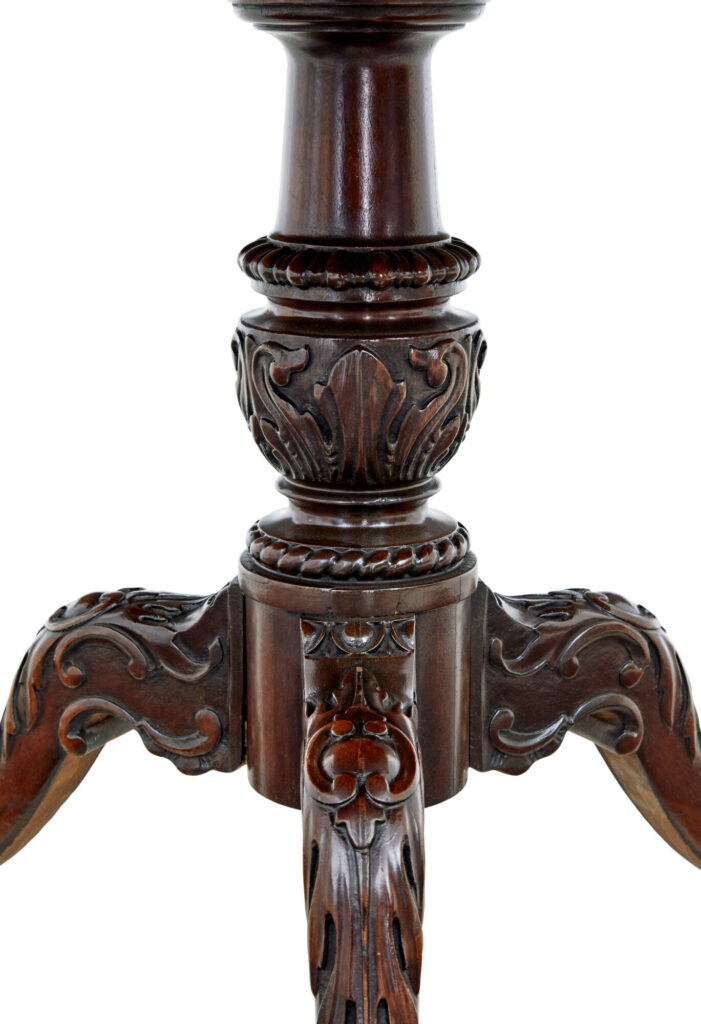 20th Century American Grand Rapids Mahogany Center Table — image 2