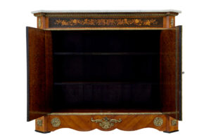 19th Century Louis Xvi Style Ormolu-Mounted Marquetry Meuble D'appui — thumbnail 5