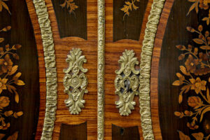 19th Century Louis Xvi Style Ormolu-Mounted Marquetry Meuble D'appui — thumbnail 12