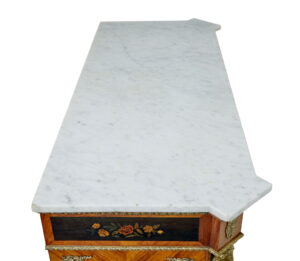 19th Century Louis Xvi Style Ormolu-Mounted Marquetry Meuble D'appui — thumbnail 10