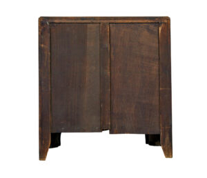 Early 20th Century Walnut Queen Anne Inspired Chest of Drawers — thumbnail 12