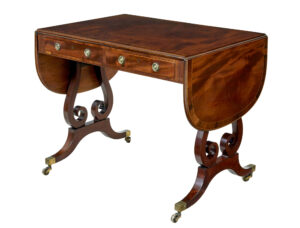 EARLY 19TH CENTURY MAHOGANY SOFA TABLE