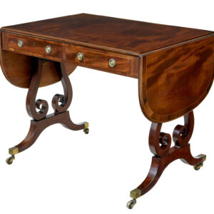 EARLY 19TH CENTURY MAHOGANY SOFA TABLE