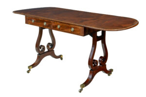 Early 19th Century Mahogany Sofa Table — thumbnail 9