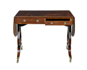 Early 19th Century Mahogany Sofa Table — thumbnail 7