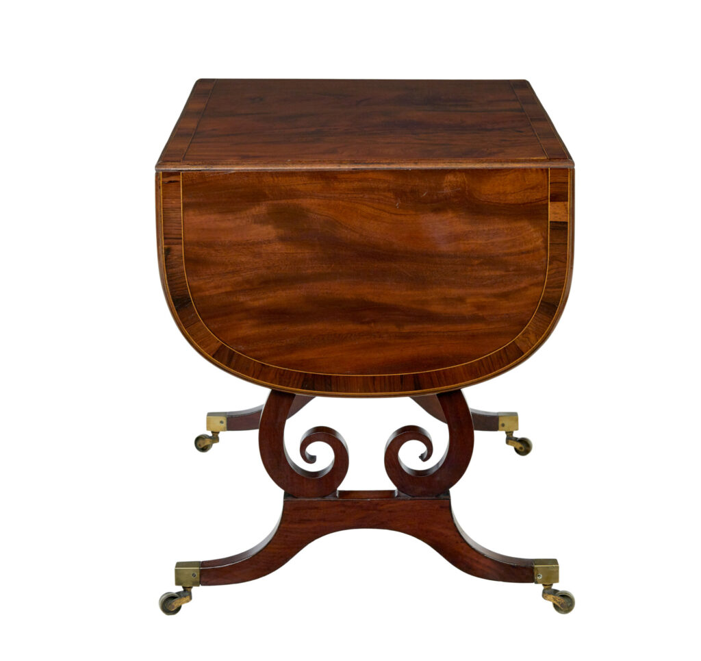 Early 19th Century Mahogany Sofa Table — image 4