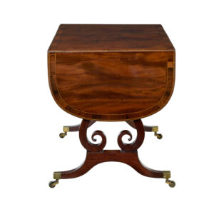 Early 19th Century Mahogany Sofa Table — thumbnail 4