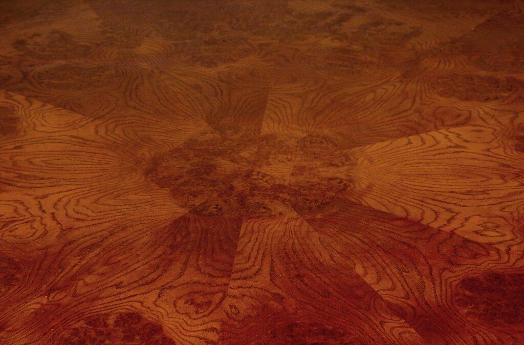 Large 20th Century Pollard Oak Dining Table — image 5
