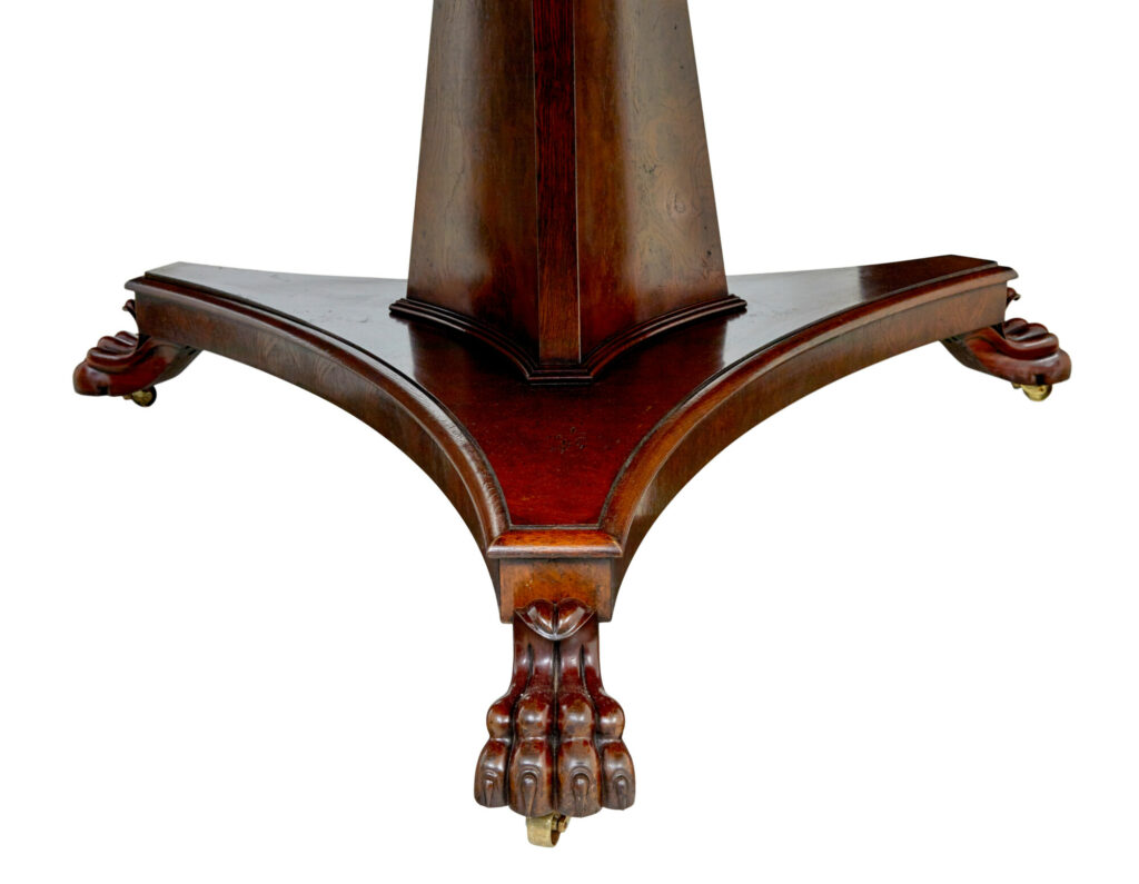 Large 20th Century Pollard Oak Dining Table — image 3