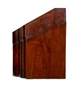 18th Century Inlaid Mahogany Georgian Knife Box — thumbnail 6