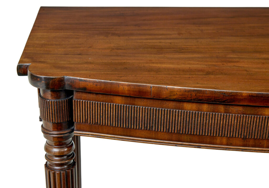 Early 20th Century Mahogany Console Table — image 5