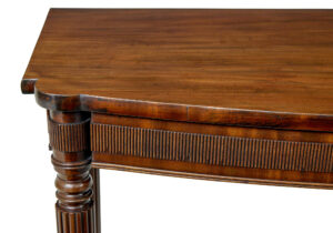 Early 20th Century Mahogany Console Table — thumbnail 5