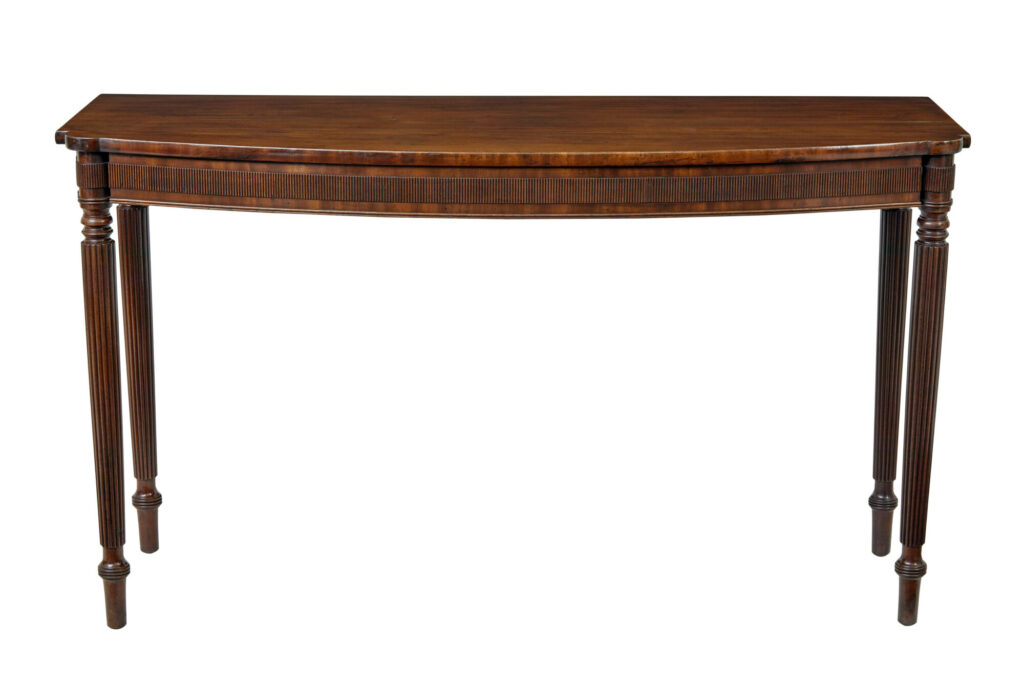 EARLY 20TH CENTURY MAHOGANY CONSOLE TABLE
