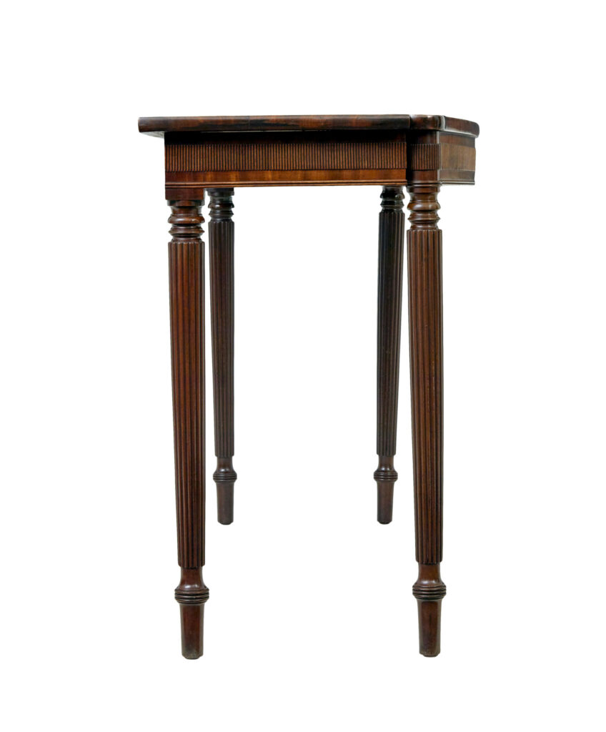 Early 20th Century Mahogany Console Table — image 6