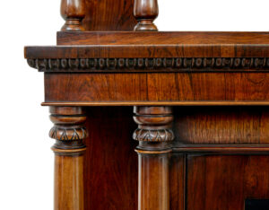 Mid 19th Century Palisander Mirrored Chiffionier — thumbnail 5