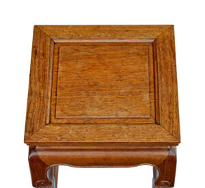 Nest of 4 Hardwood Chinese Tables by Mayfair and Company — thumbnail 3