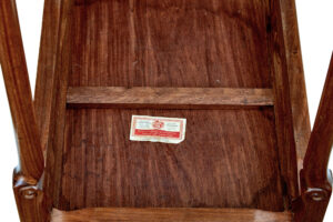 Nest of 4 Hardwood Chinese Tables by Mayfair and Company — thumbnail 2