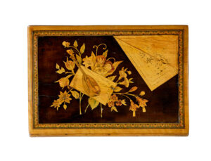 Decorative 19th Century Book Shaped Inlaid Olive Box — thumbnail 3