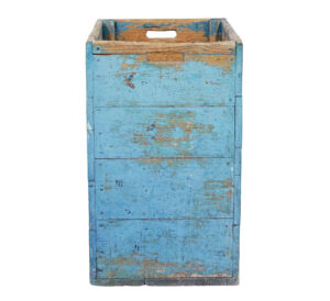 19th Century Swedish Painted Pine Log Box — thumbnail 6