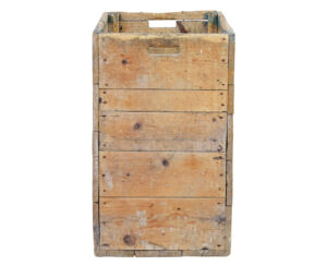 19th Century Swedish Painted Pine Log Box — thumbnail 4