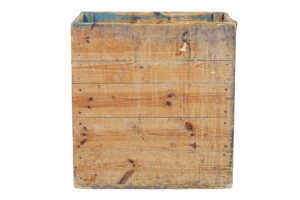 19th Century Swedish Painted Pine Log Box — thumbnail 3
