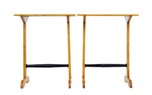 Pair of Early 20th Century Swedish Birch Side Tables — thumbnail 5
