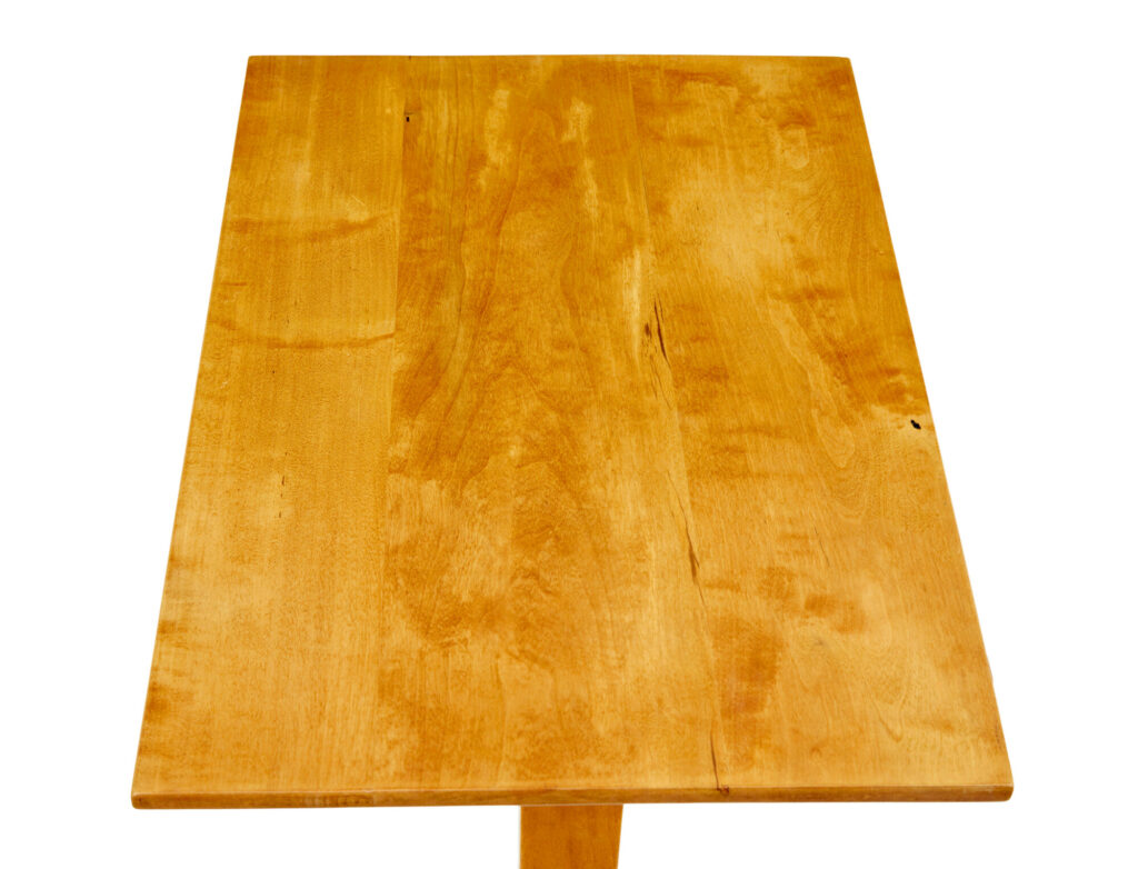 Pair of Early 20th Century Swedish Birch Side Tables — image 3