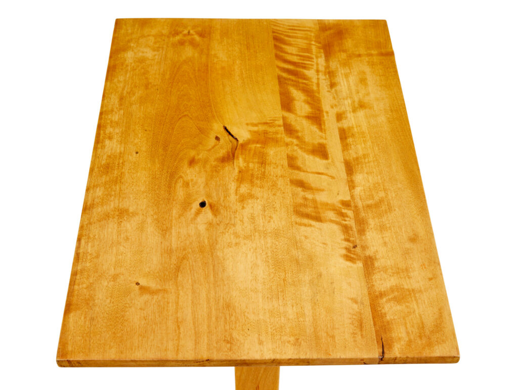 Pair of Early 20th Century Swedish Birch Side Tables — image 2