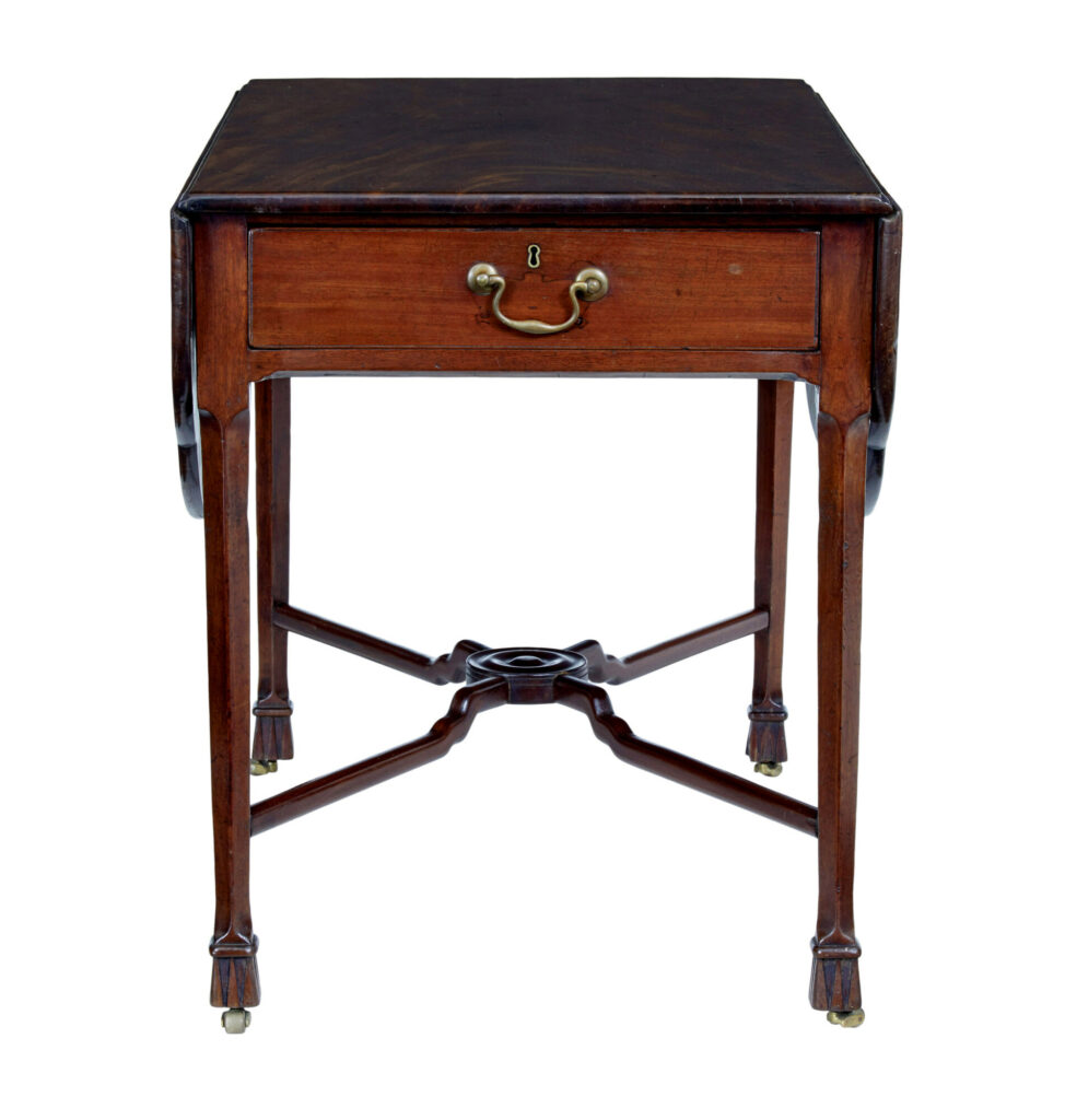 18th Century Chippendale Mahogany Pembroke Table — image 7