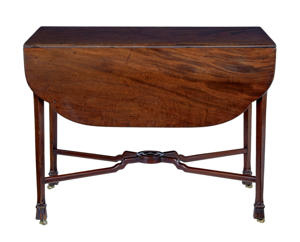 18th Century Chippendale Mahogany Pembroke Table — image 5