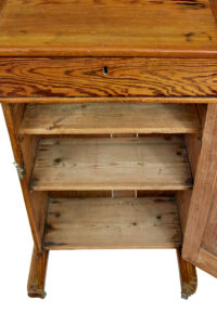 19th Century Tall Pine Lecture Writing Desk — thumbnail 2