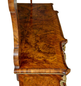 High Victorian Inlaid Burr Walnut Credenza with Mirror — thumbnail 6