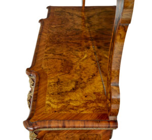 High Victorian Inlaid Burr Walnut Credenza with Mirror — thumbnail 5
