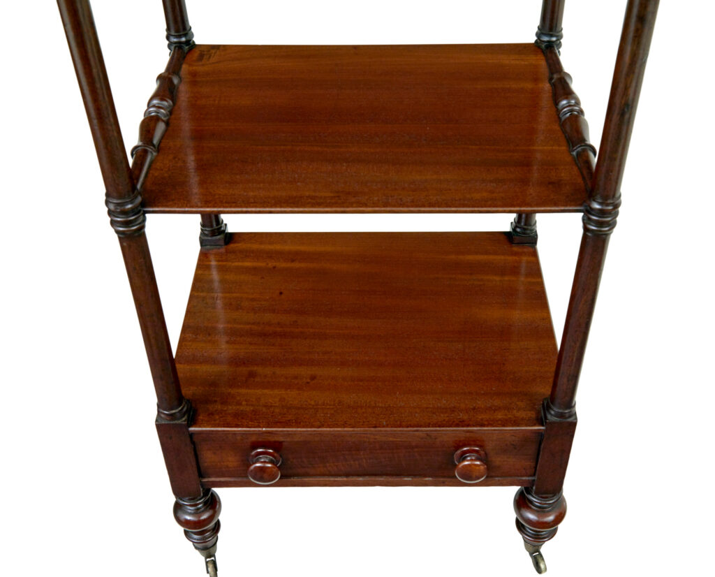 Mid 19th Century 4 Tier Mahogany What Not — image 4