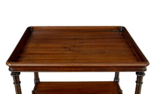 Mid 19th Century 4 Tier Mahogany What Not — thumbnail 3
