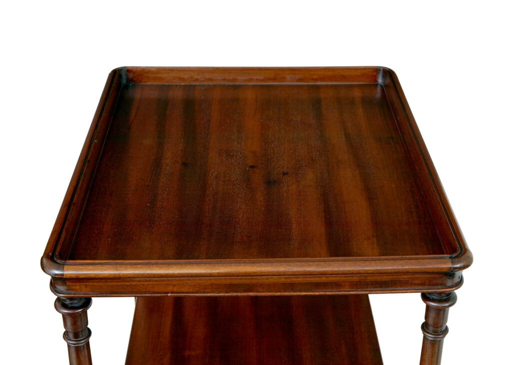 Mid 19th Century 4 Tier Mahogany What Not — image 2