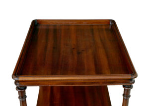 Mid 19th Century 4 Tier Mahogany What Not — thumbnail 2