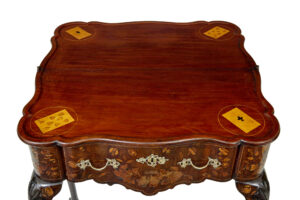 18th Century Dutch Walnut Marquetry Games Table — thumbnail 8