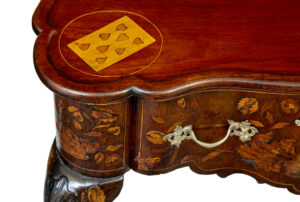 18th Century Dutch Walnut Marquetry Games Table — thumbnail 7