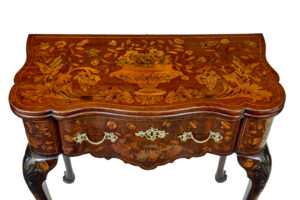 18th Century Dutch Walnut Marquetry Games Table — thumbnail 6