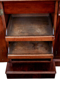 High Victorian Shaped Flame Mahogany Mirrored Sideboard — thumbnail 6