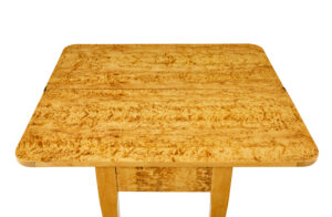 19th Century Swedish Burr Birch Tea Table — thumbnail 8