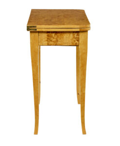 19th Century Swedish Burr Birch Tea Table — thumbnail 2