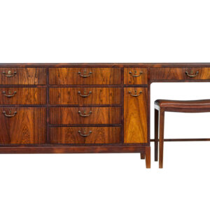 1960S DANISH DESIGN PALISANDER DRESSING SIDEBOARD BY FRODE HOLM